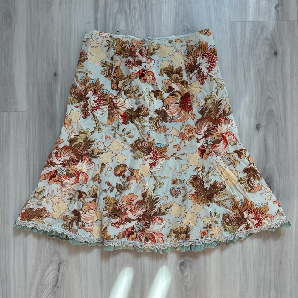 Floral Patterned Skirt